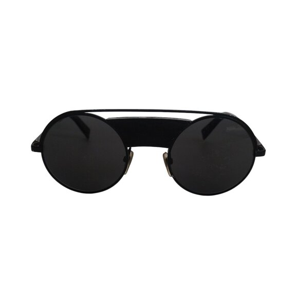 Alain Mikli A04002 Black Round Sunglasses - Picture 4 of 8